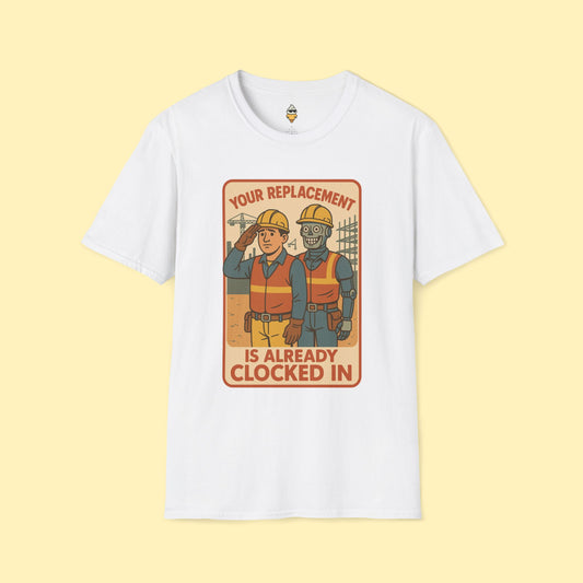 Your Replace is Clocked In T-Shirt